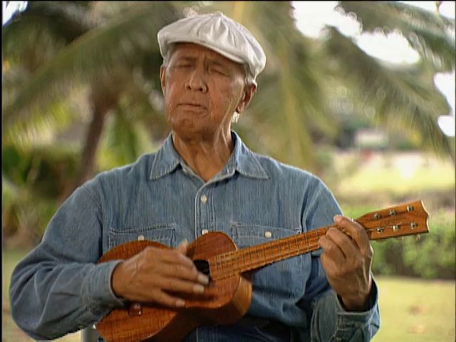 Interview with Eddie Kamae in Kailua, Oʻahu 4/27/99 tape 1