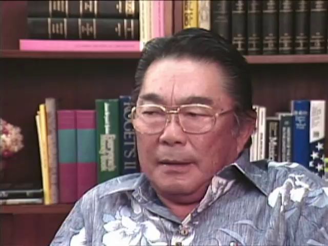 Interview with Dan Aoki tape 4 9/12/84