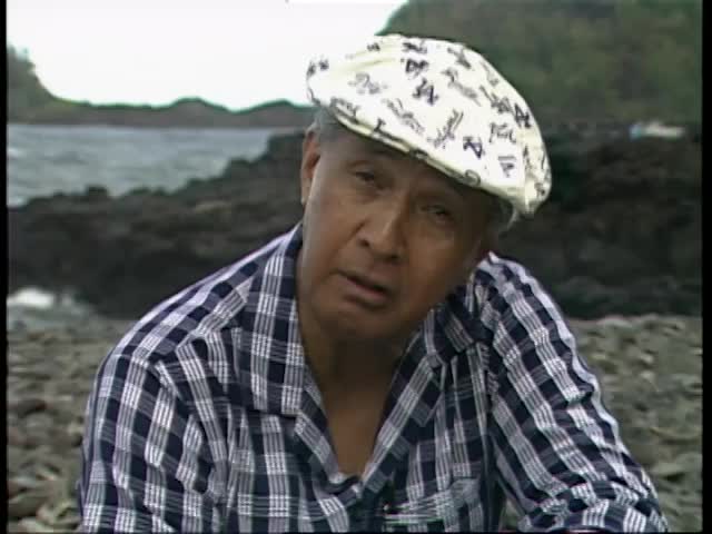 Interview with Eddie Kamae and Kalani Meinecke and b-roll footage 7/14/1990