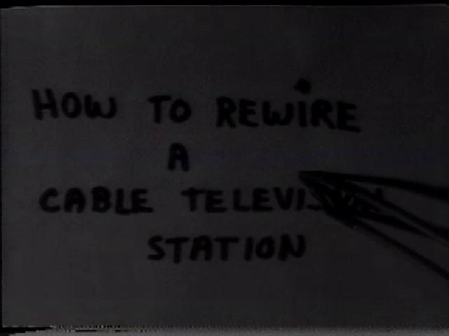How to Rewire a Cable Television Station