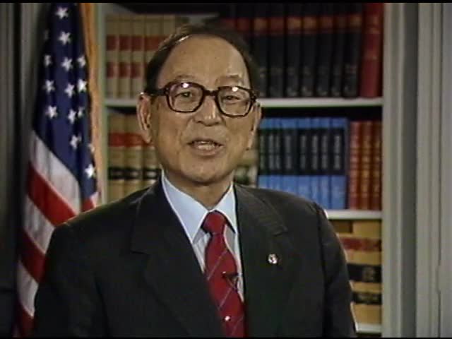 Senator Spark Matsunaga speech at Japanese American Citizens League Convention Banquet 8/7/1988