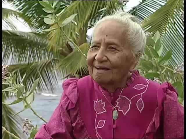 Interview with Kupuna Sarah Kapela Kaʻimi Kaupiko, Miloliʻi 1/18/99 tape 1