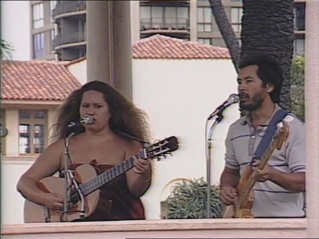 Steve Maii and Teresa Bright performance, Tribute to George Helm and Kimo Mitchell, March 1982