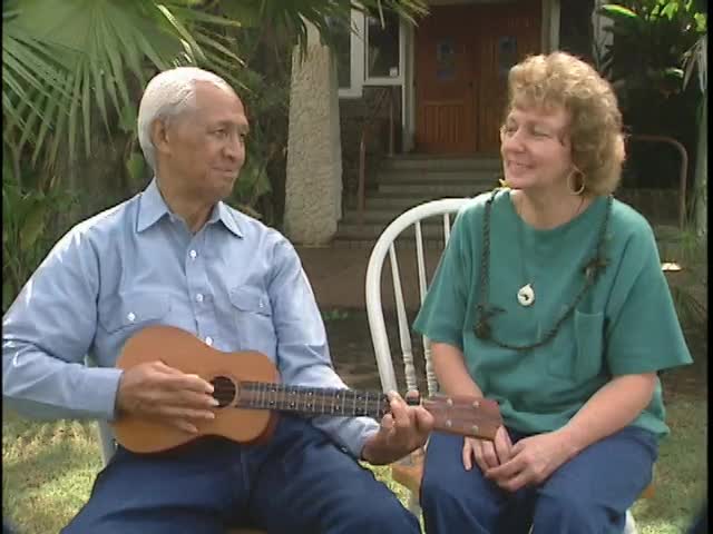 Interview with Eddie and Myrna Kamae at Pineapple Hill 11/1/1999 tape 2