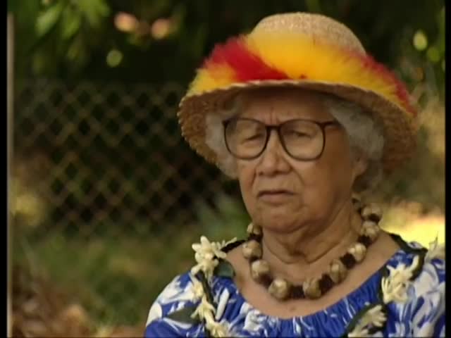 Interview with Kahu David Kawika Kaʻalakea and Lilia Wahinemaikaʻi Hale [Mama Hale] in Kīhei 1/20/96 tape 2