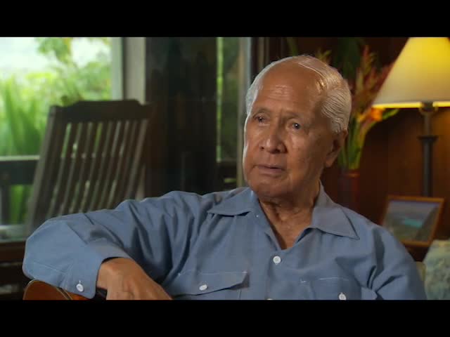 Interview with Eddie Kamae in Punaluʻu 8/29/09 tape 3