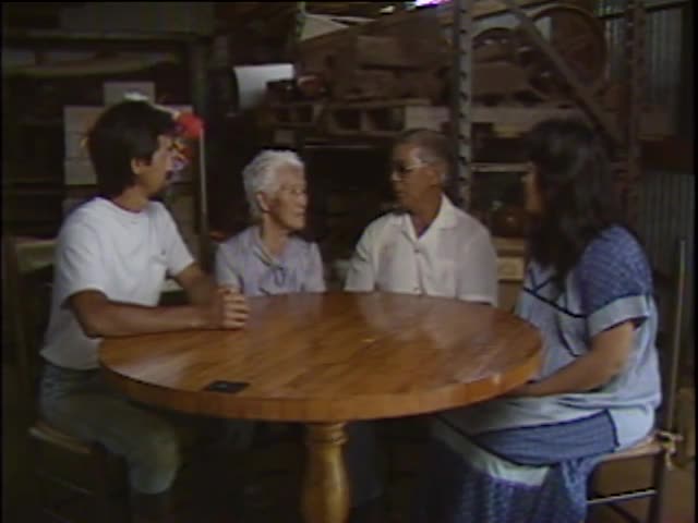 Interview with the Haraguchi Family at table 4/26/88