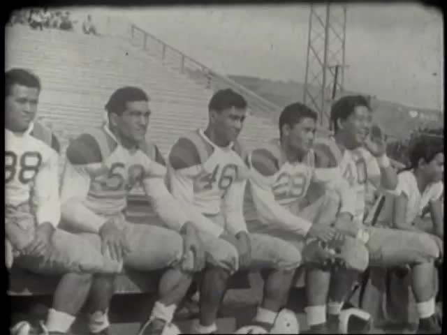 University of Hawaiʻi football vs Honolulu Bears 1943; UH football vs University of Redlands 1947