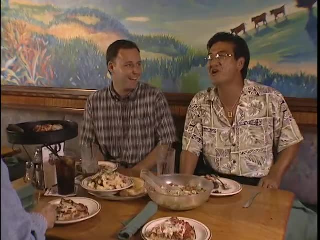 Interview with Jerry Kunitomo and Chris Smith at BJ's Pizzeria 4/10/2001 tape 1