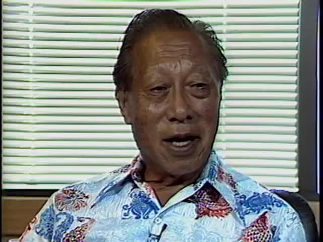 Interview with Hiram L. Fong (3/30/1988)