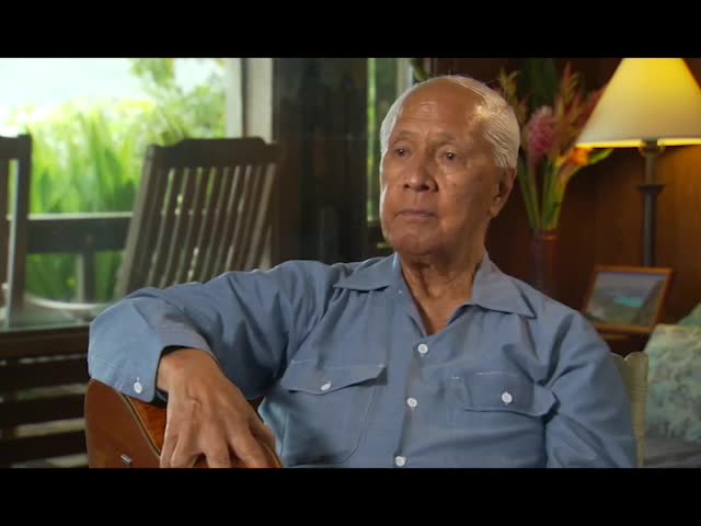 Interview with Eddie Kamae in Punaluʻu 8/29/09 tape 2