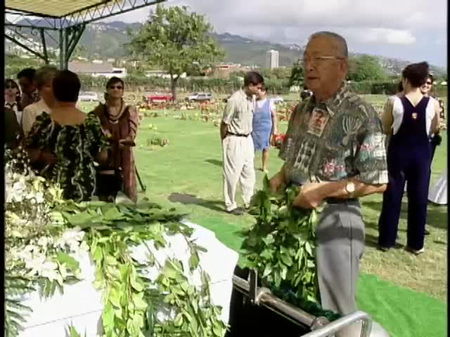 Ulu Mendiola, funeral 1/2/1998