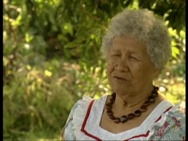 Interview with Kahu David Kawika Kaʻalakea, Lilia Wahinemaikaʻi Hale [Mama Hale] and Ruth Kaholoaʻa in Hilo 2/29/96 tape 2
