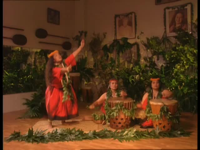 Hālau Hula o Maʻiki performing hula kahiko 5/1/05 tape 1