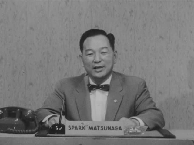 Spark Matsunaga for Lieutenant Governor campaign message 1959 reel 1