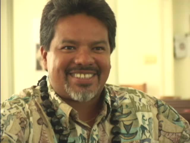 Interview with David de Carvalho, meeting with conservator Glenn Wharton, b-roll of the King Kamehameha statue in Kohala, Kohala Hawaiian Civic Club blessing 2/25