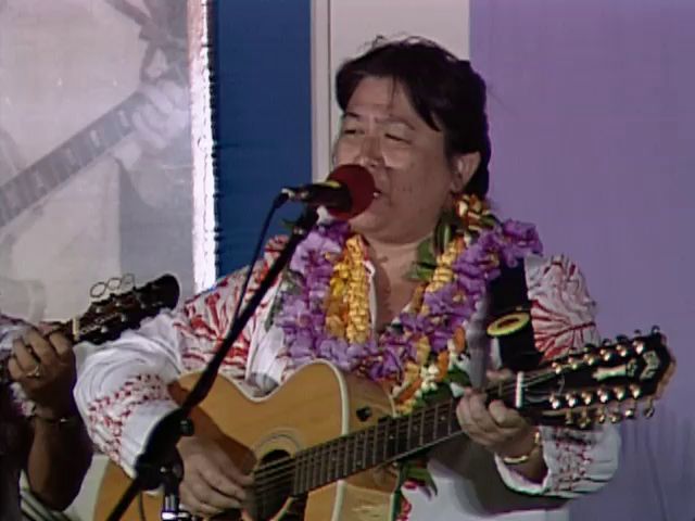 Various artists at the Bankoh Kī Hōʻalu Festival at McCoy Pavilion Ala Moana Park 8/20/89
