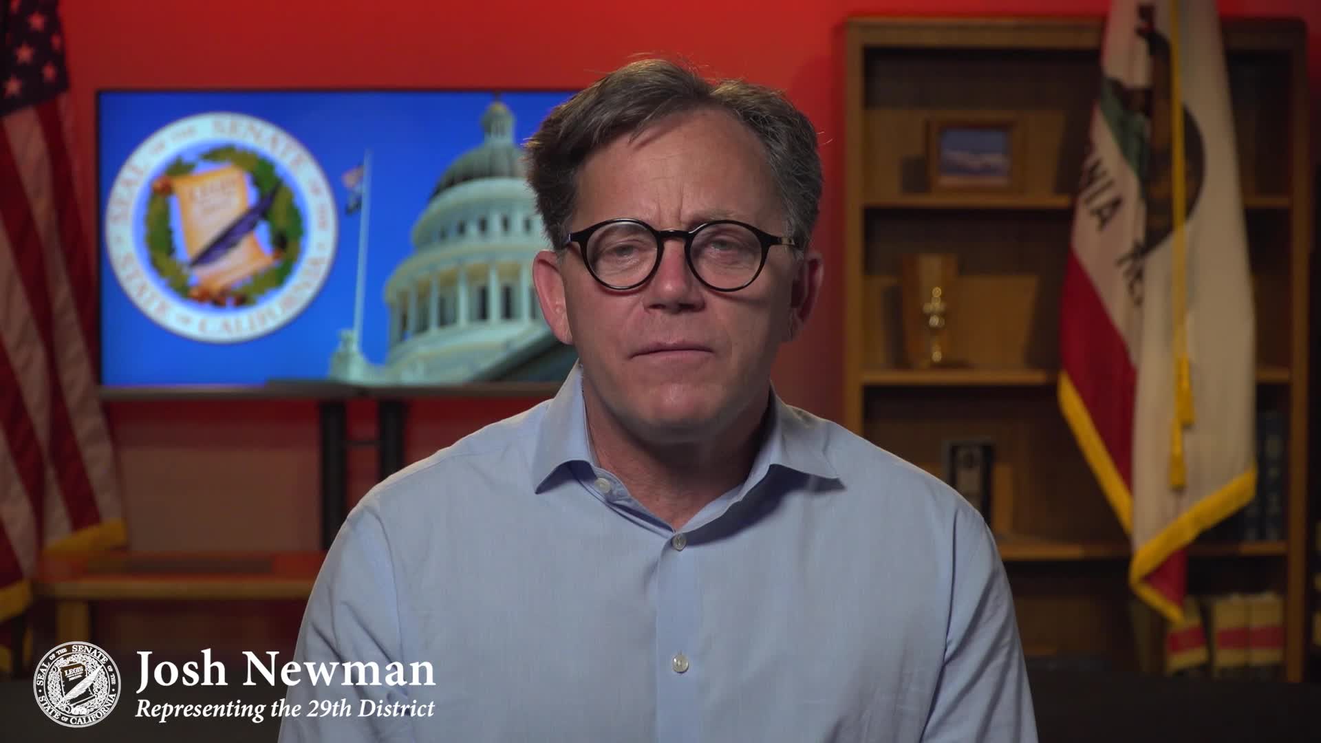 "State Senator Josh Newman" - Videos - Viddler